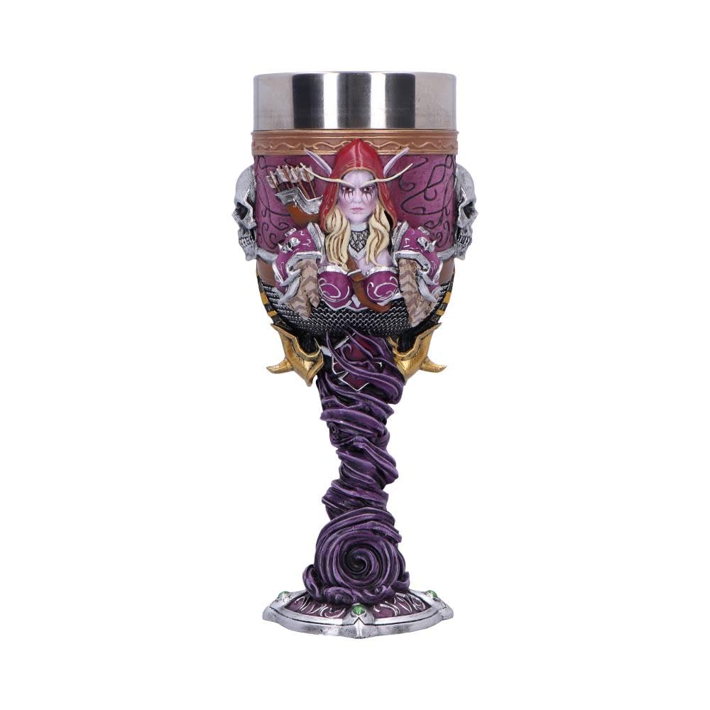 Nemesis Now World of Warcraft Alexstrasza Goblet, Dragonqueen Collectible Drinkware, Fantasy Decor, Officially Licensed WoW Merchandise