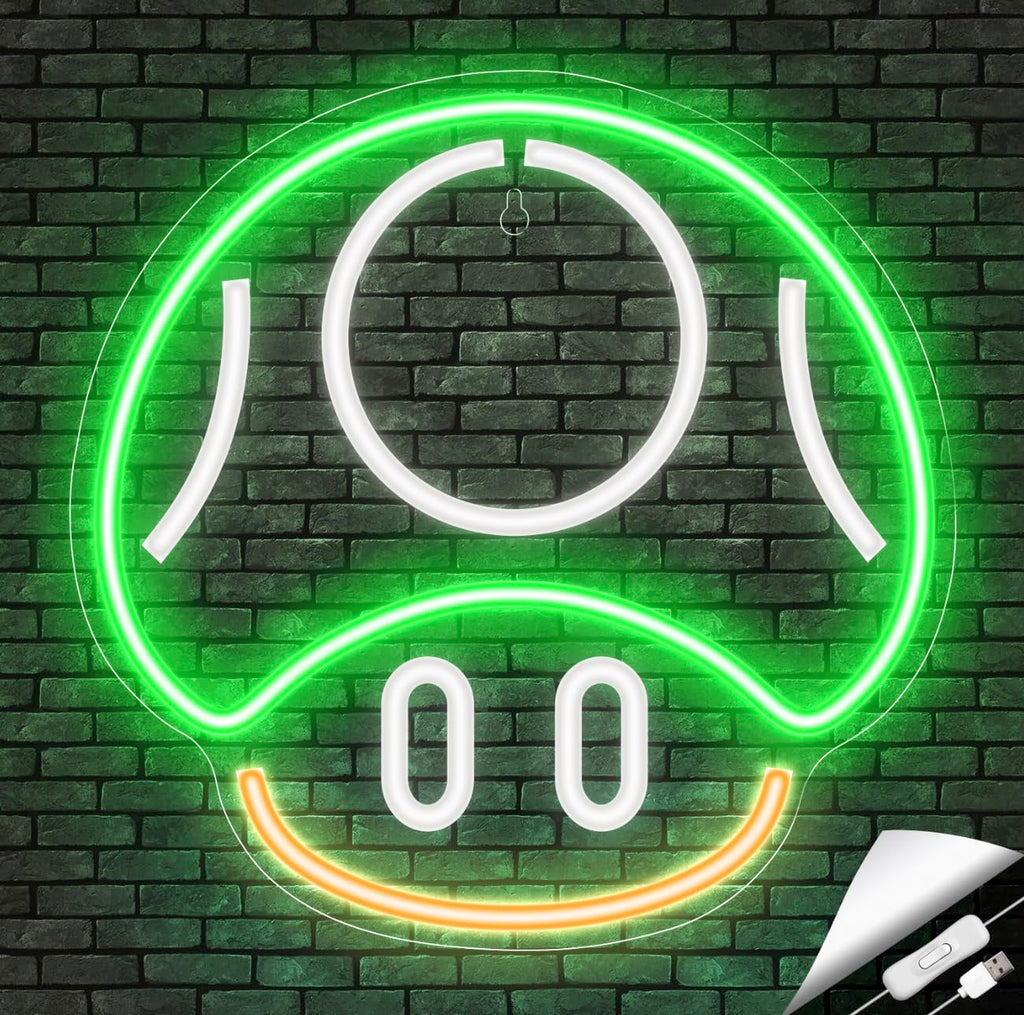 Gaming Neon Sign - LED Neon Light for Game Room Decoration | Teen Gamer Gift