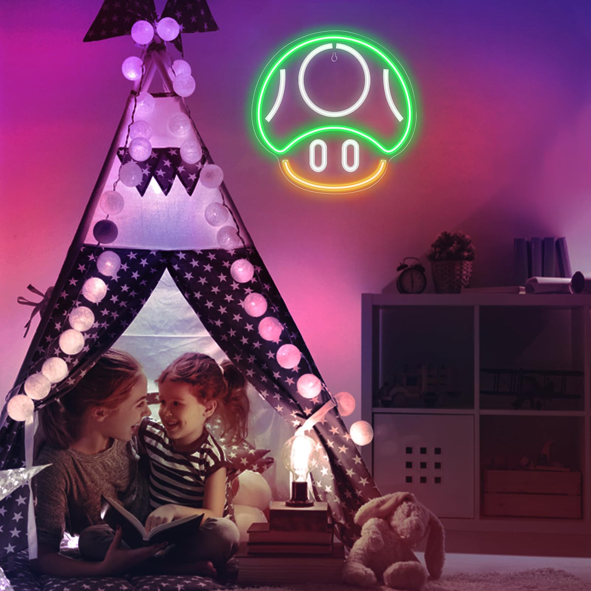 Gaming Neon Sign - LED Neon Light for Game Room Decoration | Teen Gamer Gift