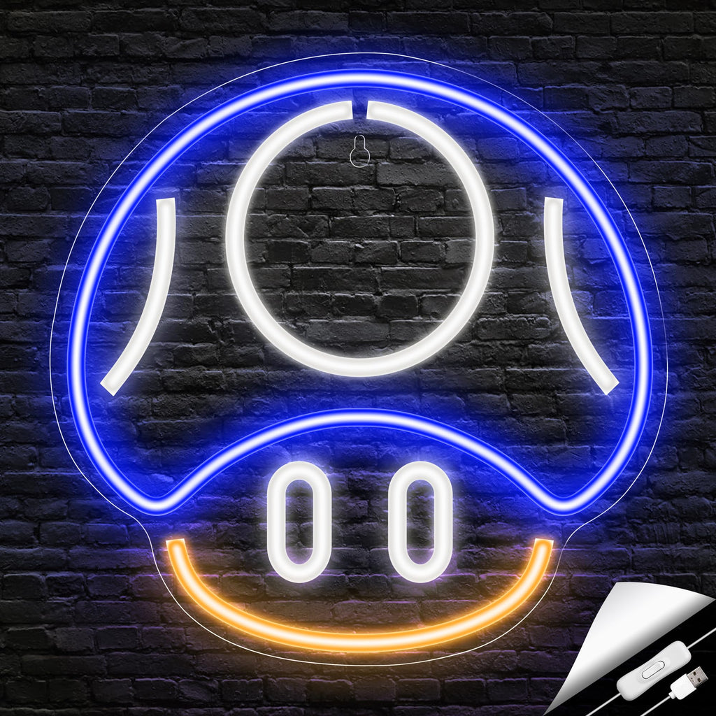 Gaming Neon Sign - LED Neon Light for Game Room Decoration | Teen Gamer Gift