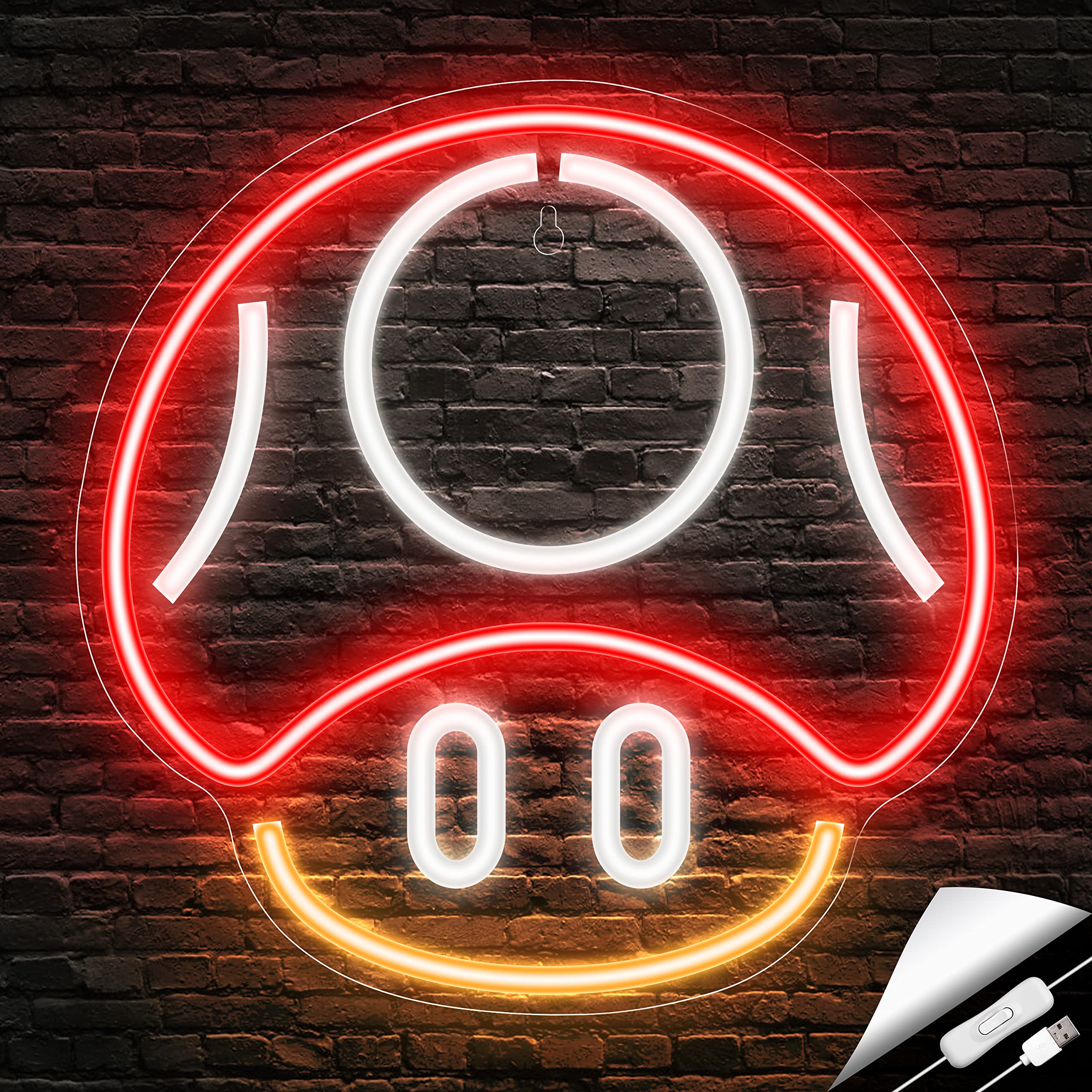 Gaming Neon Sign - LED Neon Light for Game Room Decoration | Teen Gamer Gift