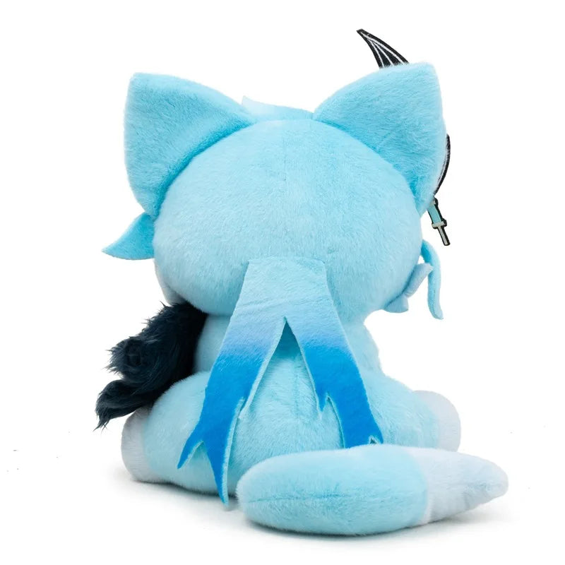 Genshin Impact Dottore Cat Plush Doll - 25cm Kawaii Chibi Stuffed Toy for Home Decor and Gifts