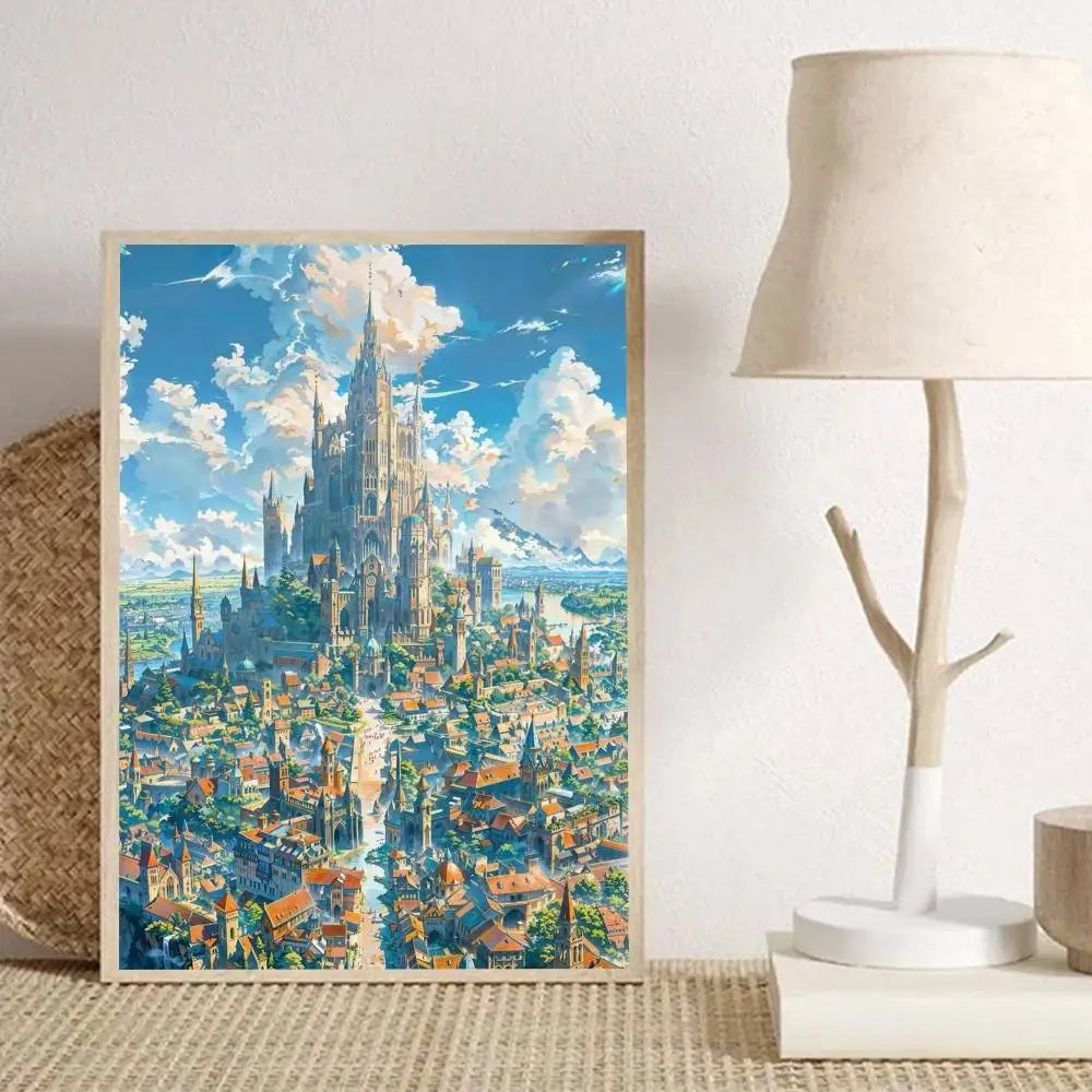 Legend of Zelda Anime Wall Art Poster - HD Print, No Frame