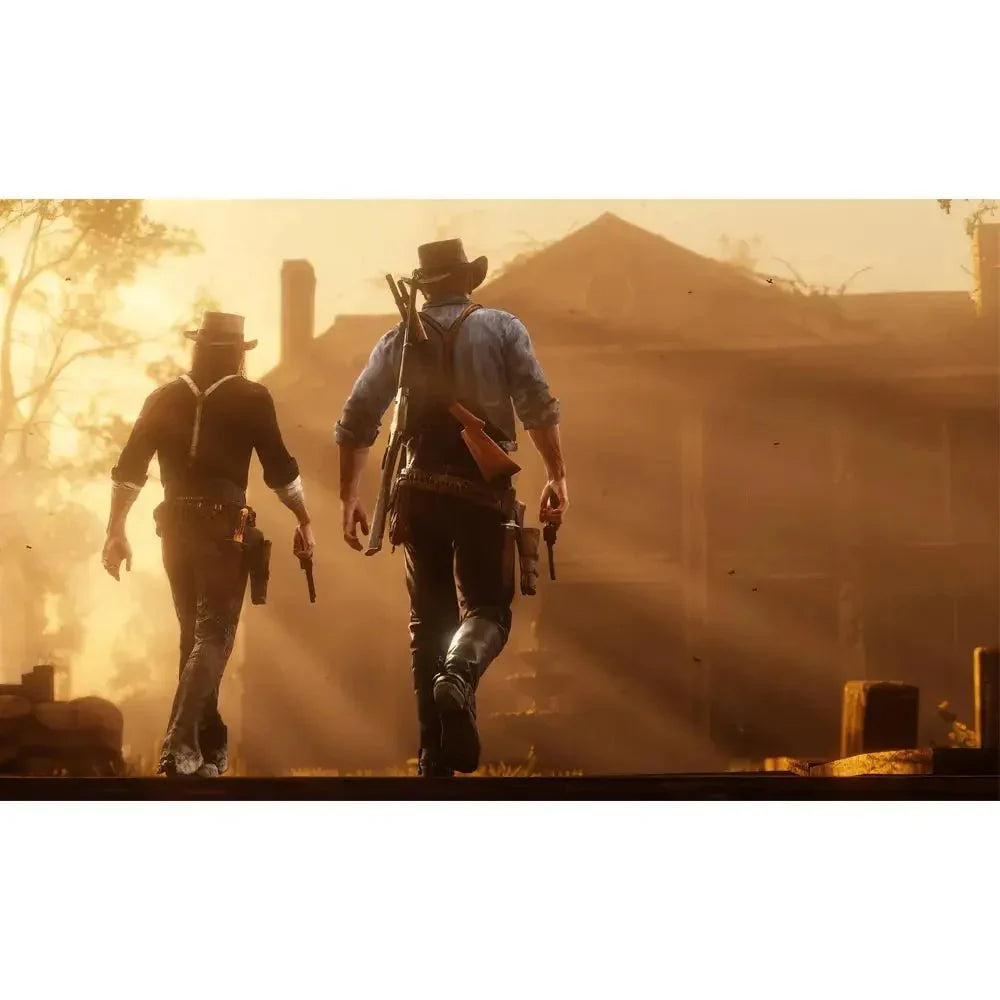 Red Dead Redemption Tapestry – Bold Red Wild West Wall Hanging Decor