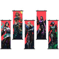 VALORANT Wall Art - Modern Gaming Wall Decor Plastic Scroll Canvas Poster
